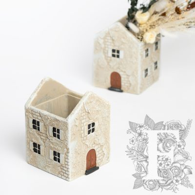 Mediterranean House - Ceramic pot