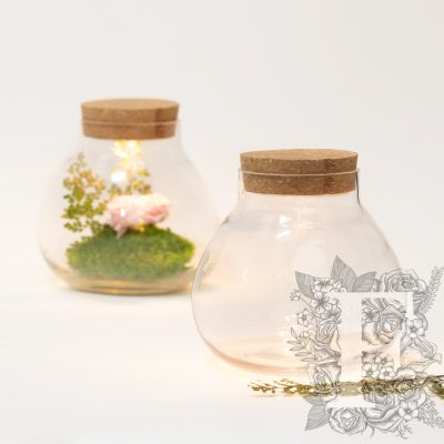Cork top - Glass jar - LED