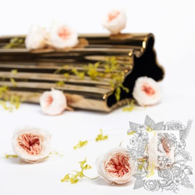 Garden Rose - Temari Mille-Feuille - 8 Heads