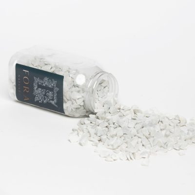Marbles - Tub - White