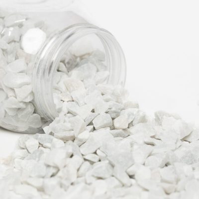 Marbles - Tub - White