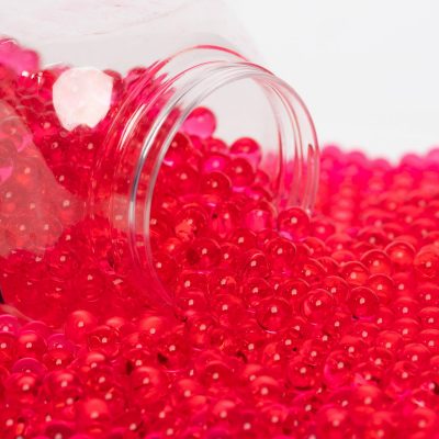 Pearl Gel Crystals - Tub - Red